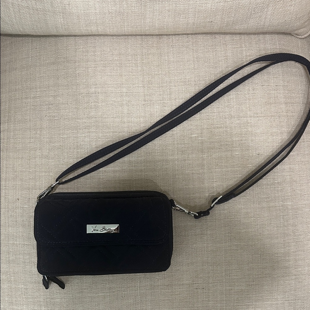 Vera Bradley Quilted Navy Crossbody Bag
